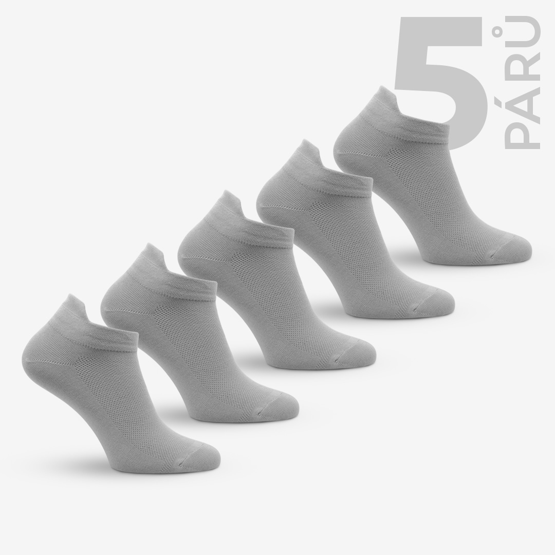 ROX Leny 5pack (světle šedá)