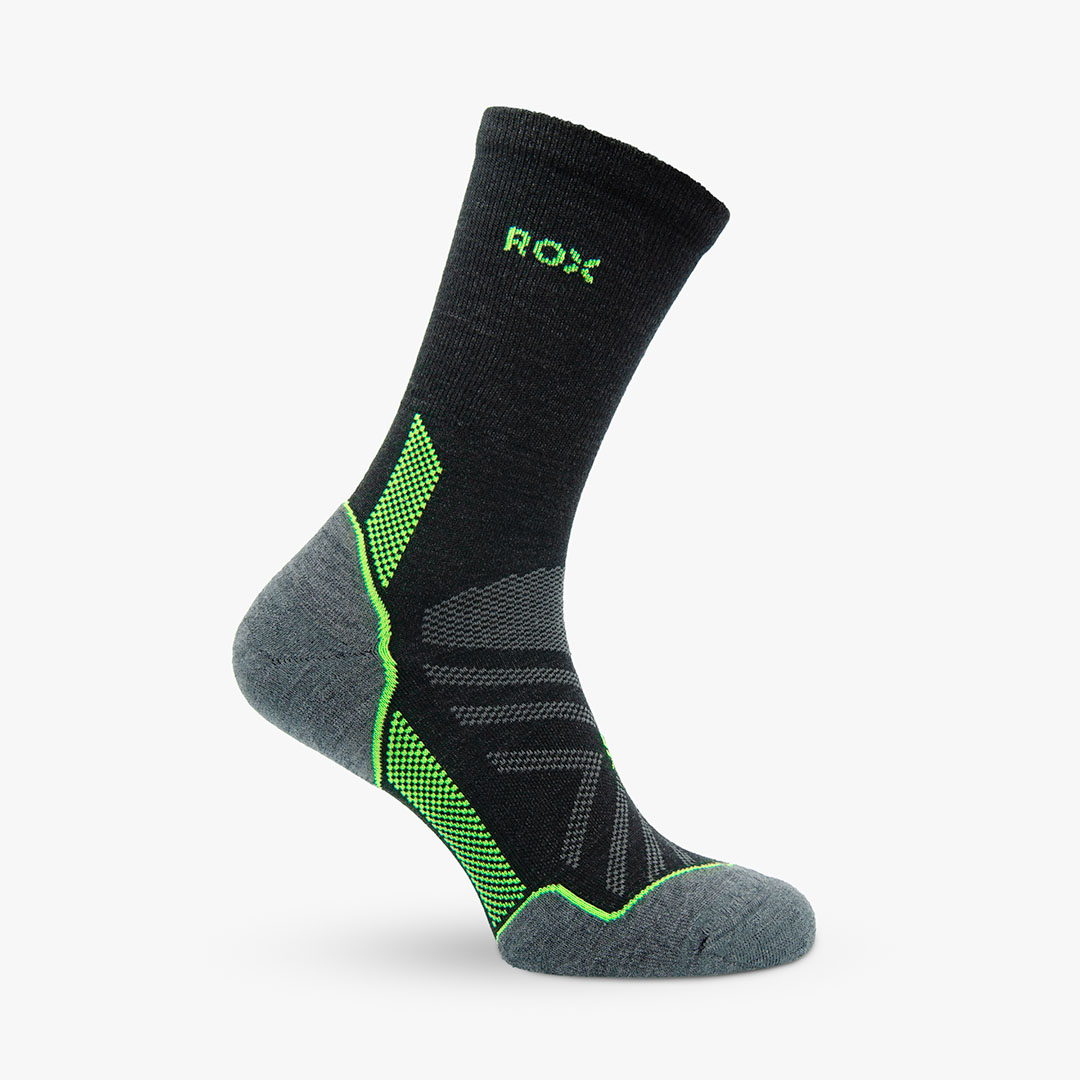 ROX Merino Treksy High (černá/zelená)