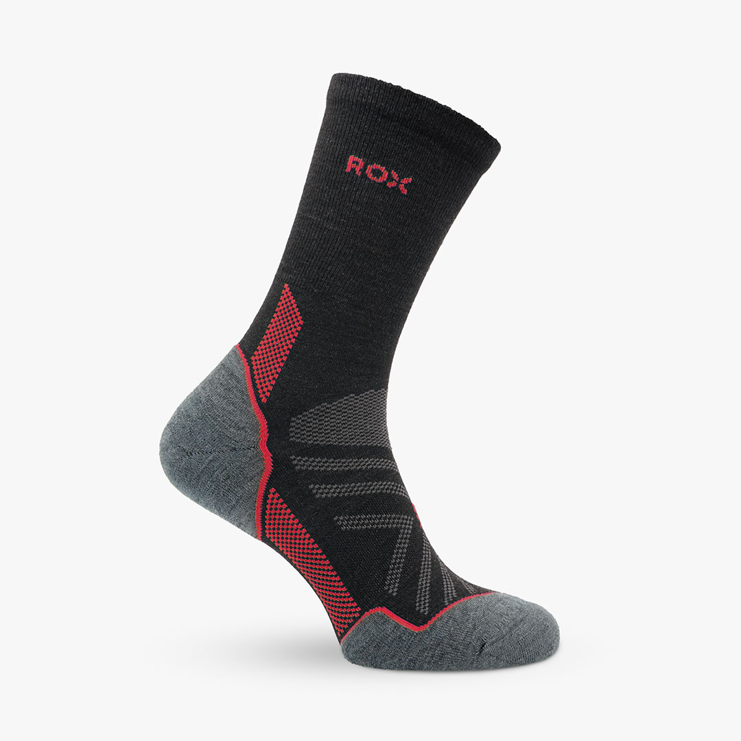 ROX Merino Treksy High (černá/červená)